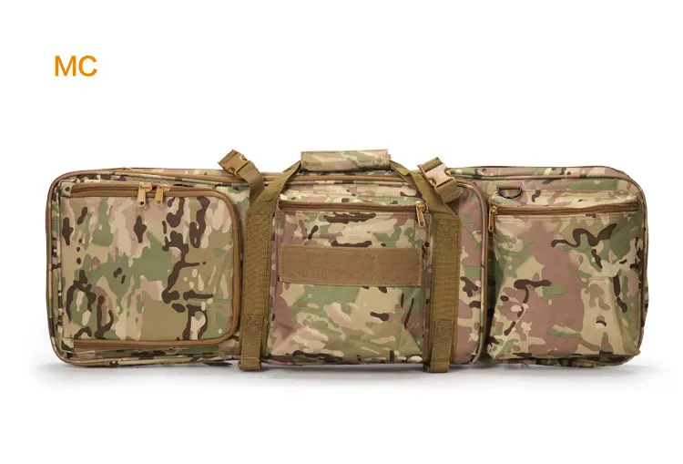 MC 85 см Тактический тяжелый скольжения переноски двойной Molle винтовка Чехол Пистолет Сумка для M4 Охота страйкбол военная Наплечная Сумка рыболовный рюкзак - Цвет: MC
