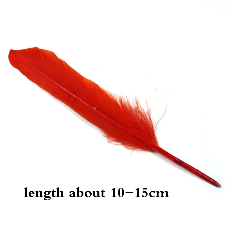 20 штук натуральный гусиное перо многоцветный Красивая для одежды Ювелирные