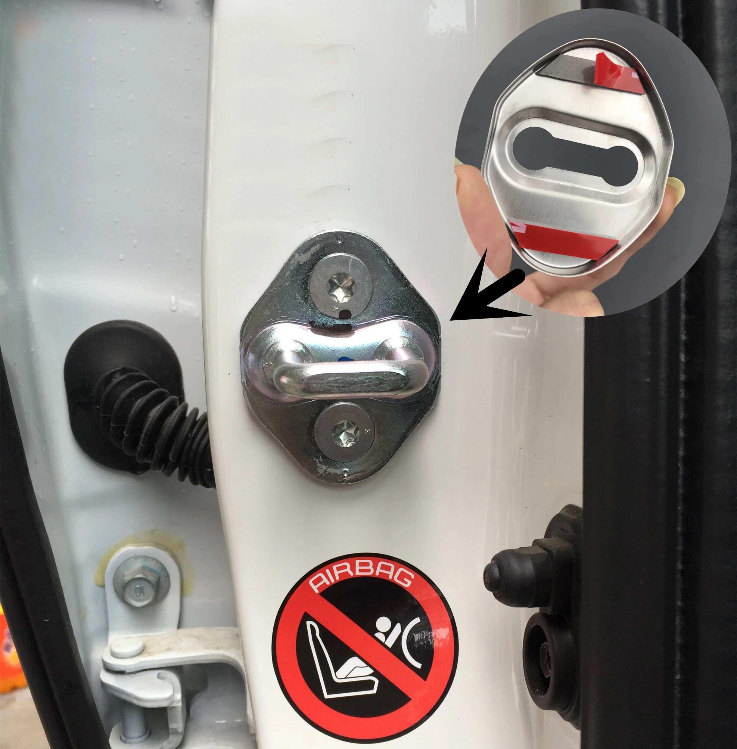 

4PC For Hyundai Ix25 Door lock cover Antirust Protective cover decorate