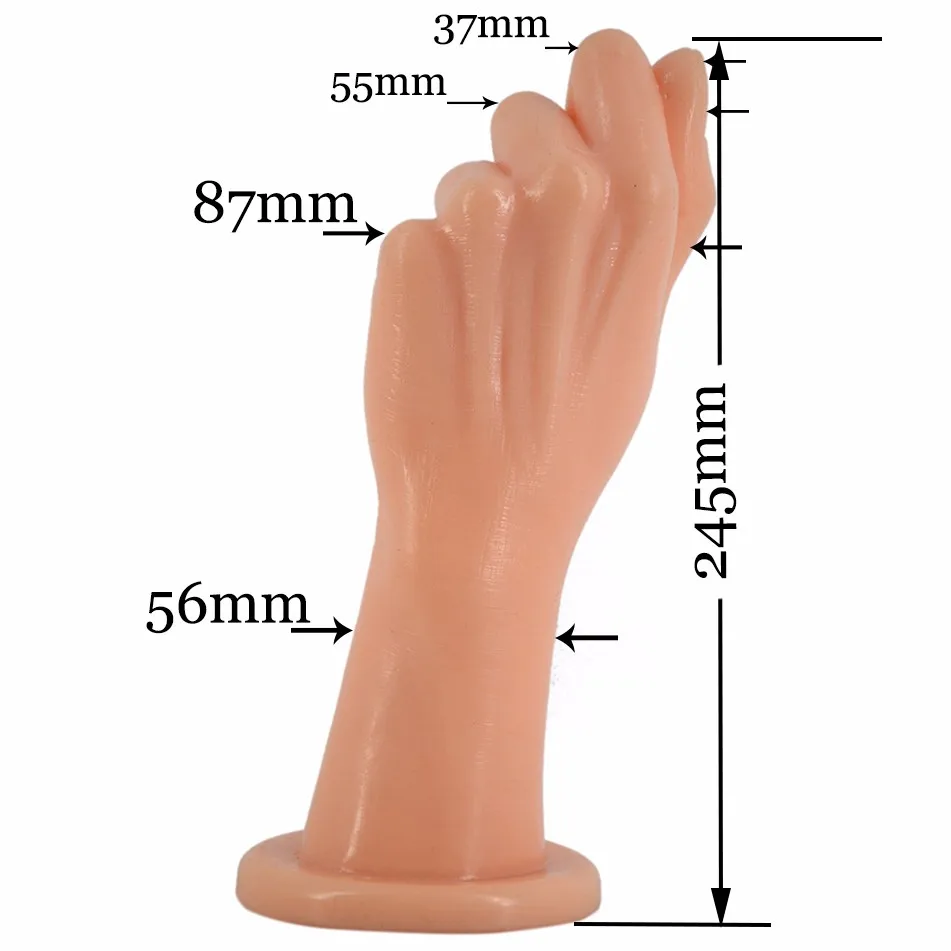 Фаллоимитатор для ануса большой всасывающий фаллоимитатор TPR резиновая пробка