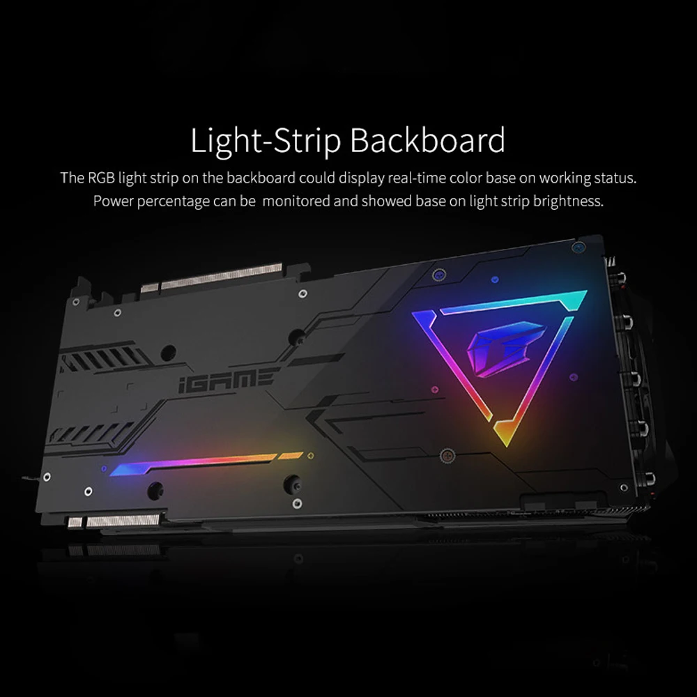 Красочные видеокарты iGame RTX 2080 Vulcan X OC GDDR6 8G Nvidia игровая видеокарта 256Bit HDMI/DP PCI-E X16 для настольного ПК игры