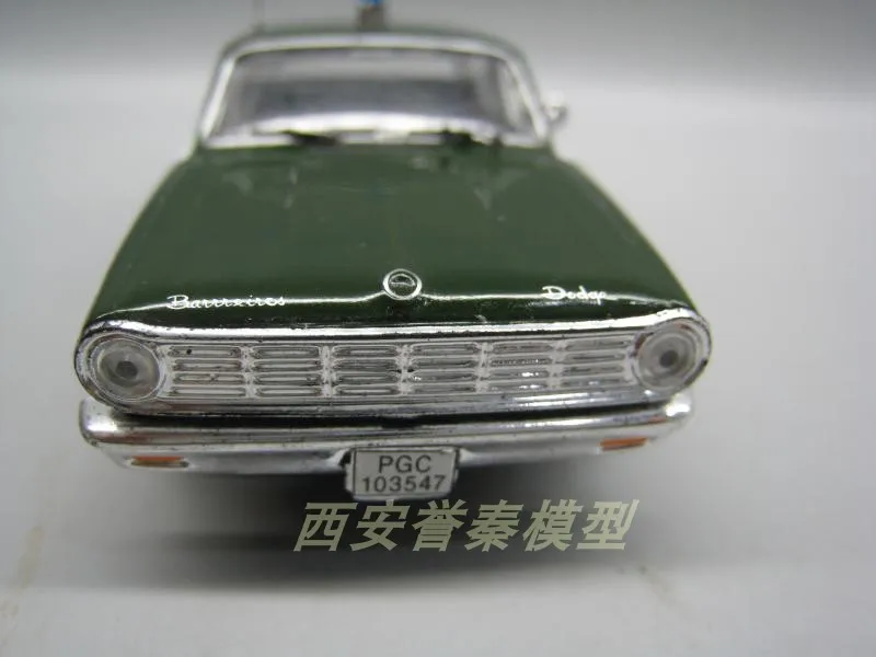 IXO 1/43 масштабная модель автомобиля игрушки 1962 DODGE Дротика испанская полицейская версия литая под давлением металлическая модель автомобиля игрушка для коллекции, подарок, для детей