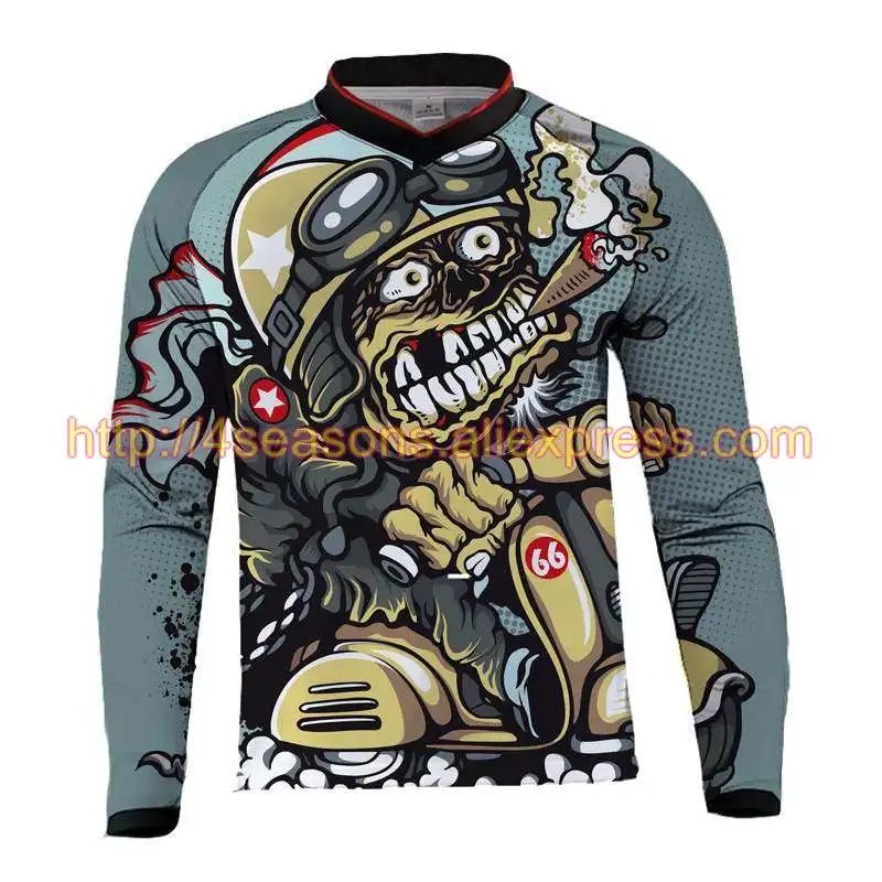 NEW Arrival Enduro Jeresy Downhill Jersey MTB Offroad long motorcycle motocross Racing Riding Cycling T-shirt | Спорт и развлечения