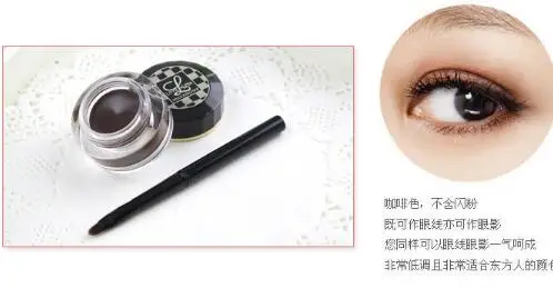 1pcs color 3 1 шт. макияж Love Alpha Alfa dream роскошный подводка для глаз для начинающих водонепроницаемый, против пота без головокружения краситель - Цвет: 1pcs color 3