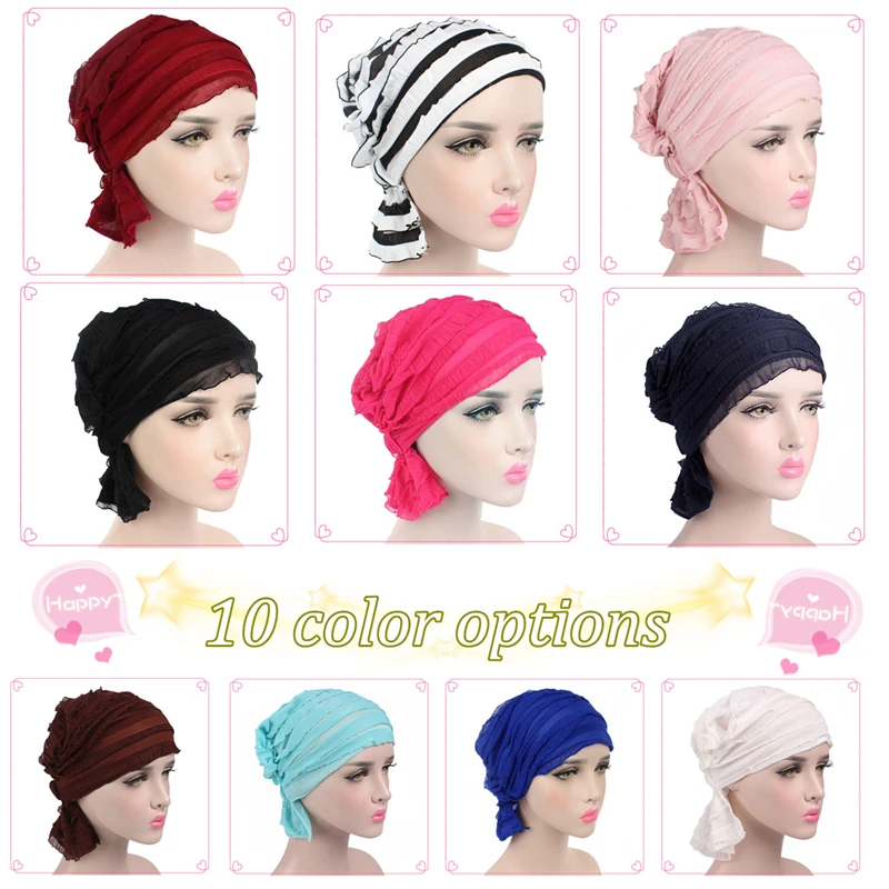 Женский тюрбан с раком шапка после химиотерапии головной платок шапки