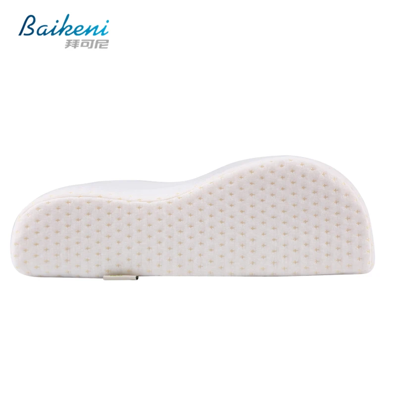 Ортопедическая подушка с пенным наполнителем эффектом памяти для шеи медленным