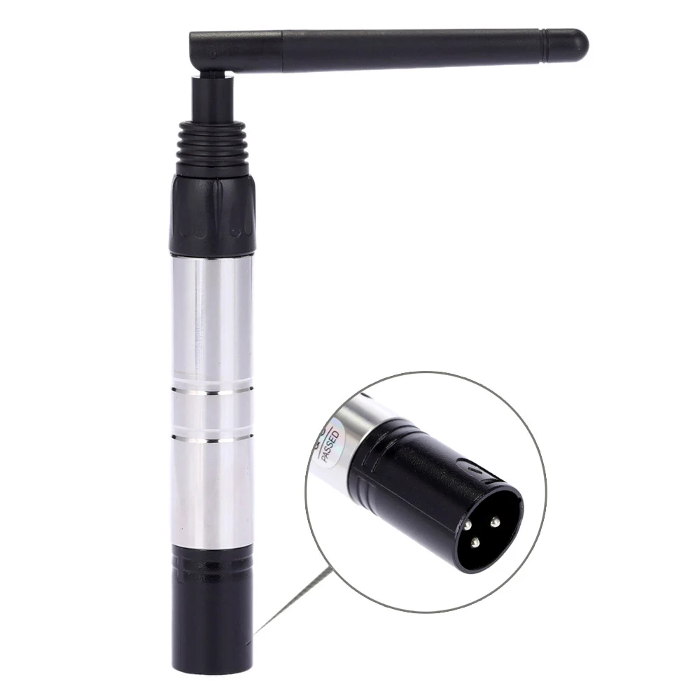23DBM 1000 м 2 4G ISM DMX512 беспроводной мужской XLR DJ Party передатчик Контроллер освещения