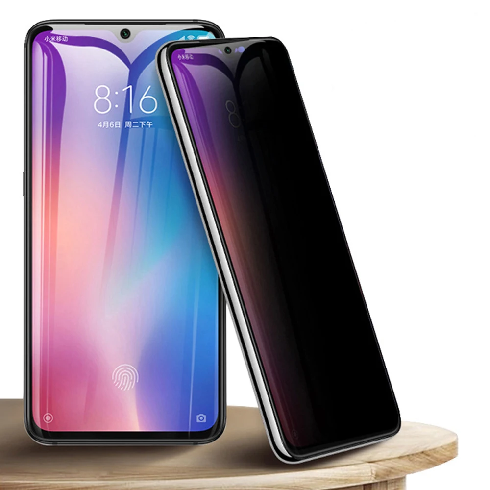 Полная защита экрана для Xiaomi mi 9 8 SE 8 Lite Pro mi x 2 2S 3 MAX 3 Note 3 CC9 CC9E антишпионское бликовое закаленное стекло 9H