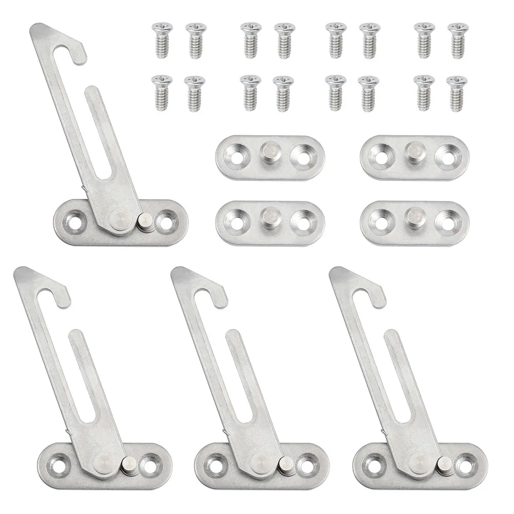 4 шт. ограничитель для блокировки окон из нержавеющей стали|Засовы| |