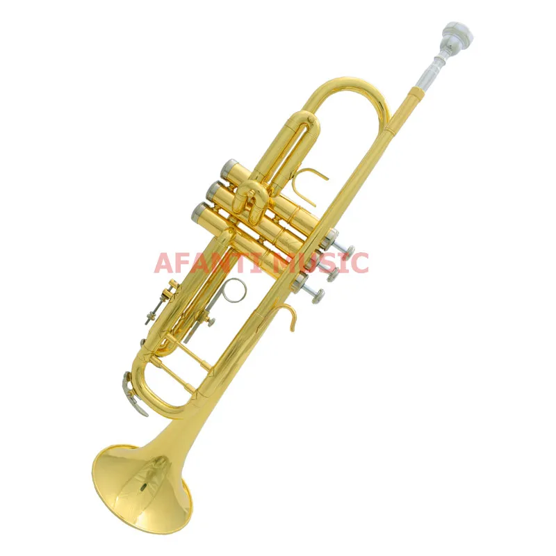 

Afanti Music Bb tone / Yellow Brass / Gold finish Trombone (ATB-130)