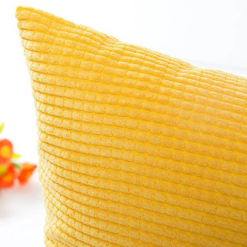 Наволочка для подушки желтая наволочка дивана Декор дома|capa almofada|cushion coverhousse de