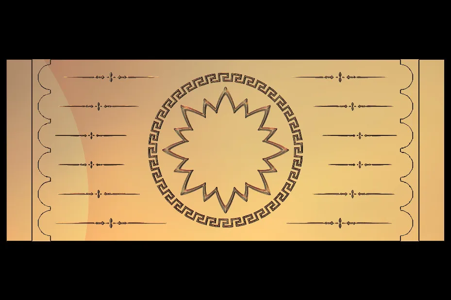 Рельефная Модель 3D в формате STL ЧПУ роутер резьба гравировка Artcam aspire M87|relief