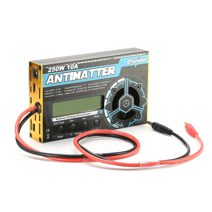 Зарядное устройство Charsoon для батарей LiPo/NiCd/PB 250 Вт 10 А|balance charger|charger dischargerbalance charger