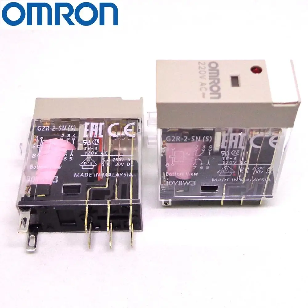 OMRON RELAY G2R-1-SN(S) 220VAC 110VAC 24VAC P2RF-05-E Brand new and original relay | Обустройство дома