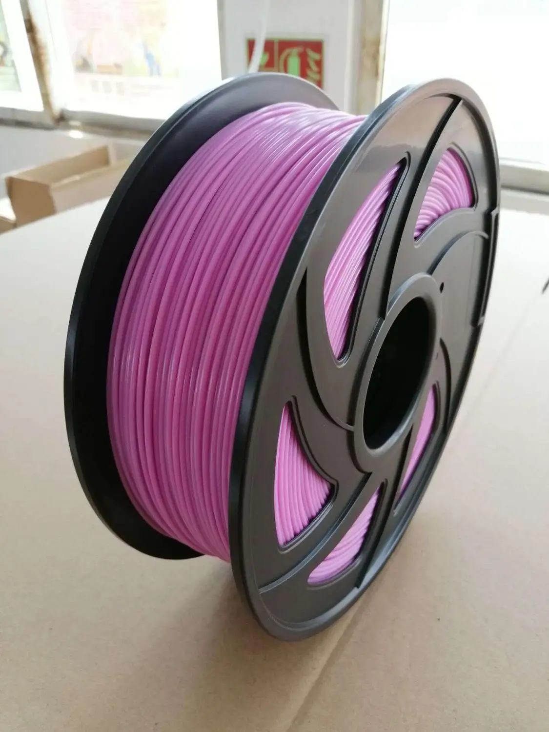 Light purple 3d принтер 1 кг 1,75 мм PLA нити печатные материалы красочные для 3d принтер Экструдер ручка Радуга пластиковые аксессуары красный серый - Цвет: Light purple