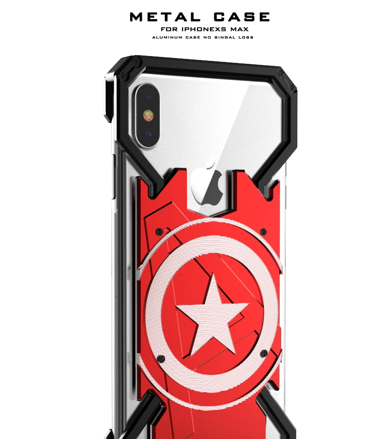 Алюминиевый армированный чехол Super Hero для iPhone 11 Pro XS Max XR X 8 7 6 6S Plus чехол-крышка для телефона с кольцом и Железным человеком-пауком