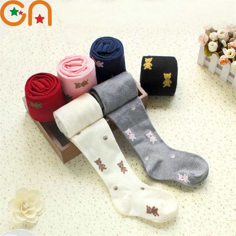 Леггинсы хлопковые для девочек 3 10 лет повседневные жаккардовые утепленные чулки