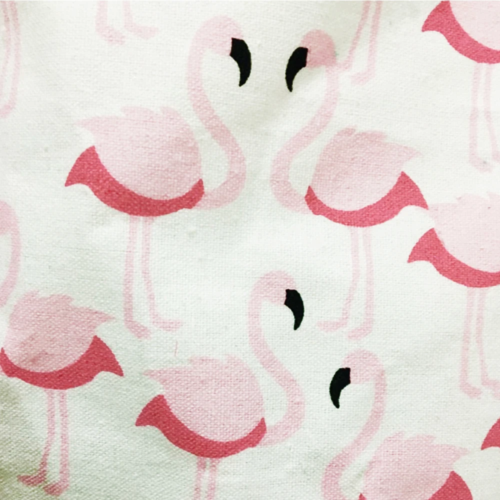 1 шт Фламинго хлопок лен многофункциональная ручка штабелируемые хранение