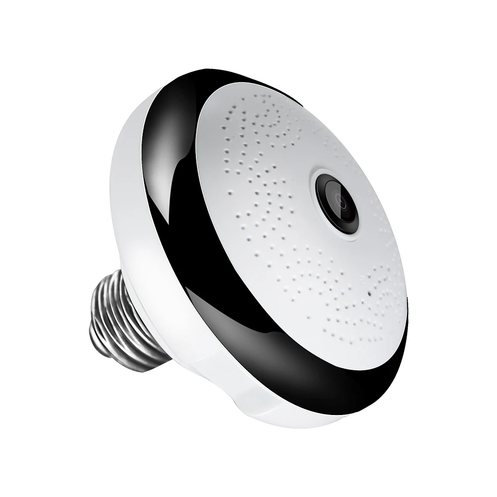 SDETER 1080P беспроводная wifi камера IP лампочка лампа CCTV домашняя камера безопасности панорамный рыбий глаз VR 360 градусов ночное видение 2 способа разговора