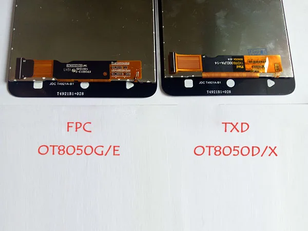 1 шт./лот для Alcatel One Touch Pixi 4 8050D OT-8050E OT8050G ЖК-дисплей сенсорный экран дигитайзер сборка с инструментами+ лента