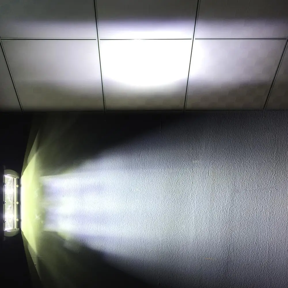 Светодиодсветильник балка с линзами 9D 12 В 24 для тракторов лодок внедорожников