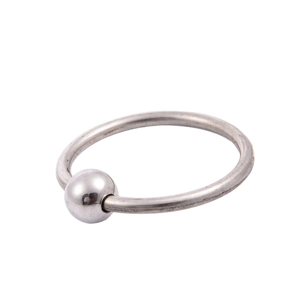 Кольцо для пениса из нержавеющей стали закусок кольца задержки эякуляции кольцо