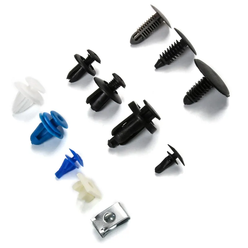 100Pcs/Set Mixed 12Types Auto Fastener Vehicle Car Bumper Clips Retainer Automotive Rivet Door Panel Fender Liner | Автомобили и