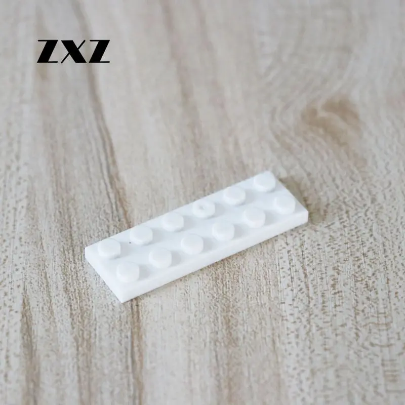 100 шт. Обучающие блоки DIY 2x6 пластиковые строительные игрушки для детей 3795