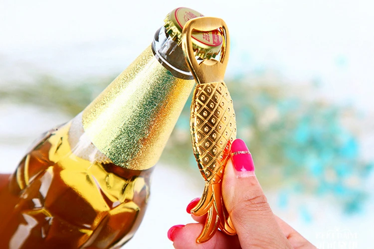 Новое поступление быстрая доставка Свадебный открывалка для бутылок с ананасом