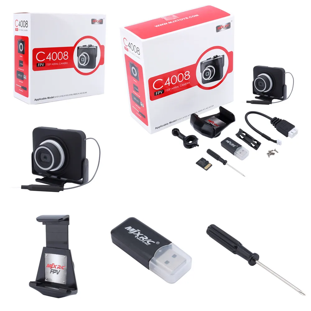 Для MJX C4008 FPV wifi камеры X101/X102/X103/X104/X600/A1/A2/A3/A4 RC Квадрокоптер 17 4x7 2x16 4 см|quadcopter|quadcopter