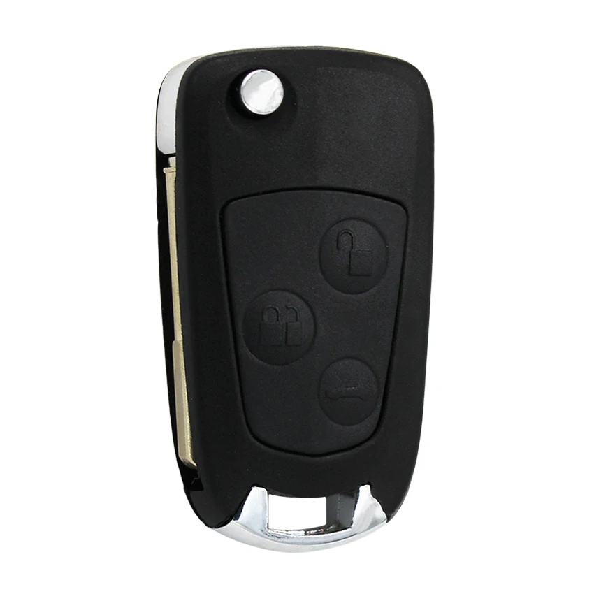 Чехол-оболочка для двухкнопочного смарт-ключа с неотслуженным лезвием FO21 для автомобилей Ford Focus, Fiesta, Mondeo, Transit, Fusion, Connect, KA, C-MAX и S-MAX.