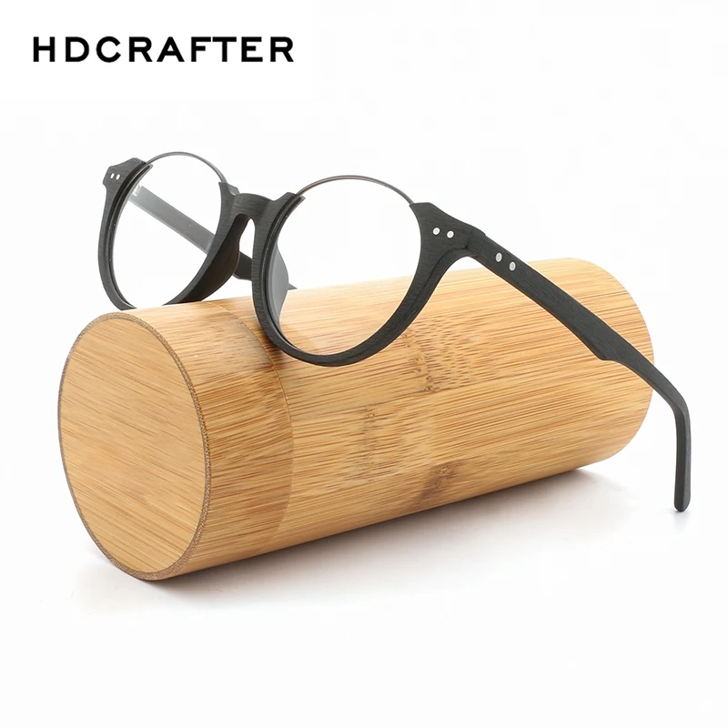 Оправа для очков HDCRAFTER мужчин и женщин аксессуар в винтажном стиле с прозрачными
