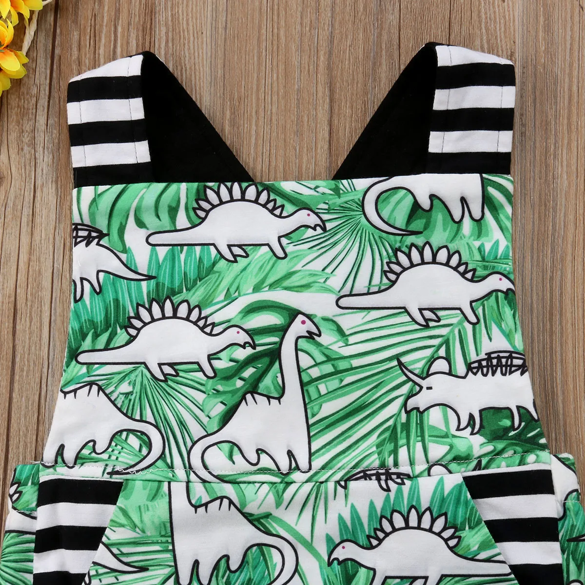 Комбинезон для маленьких девочек повседневный комбинезон без рукавов с