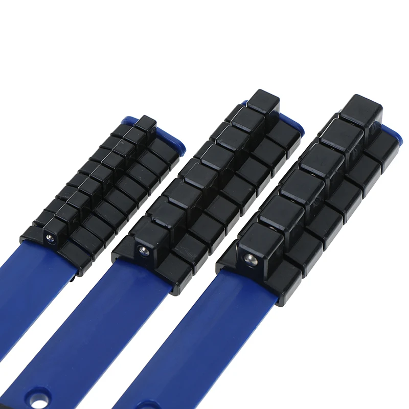 1Pcs 1/4" 3/8" 1/2" Smart Drive Socket Tray Rail Rack Storage Holder Organizer Tool Plastic