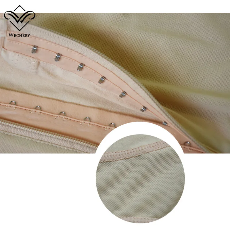 Wechery Для женщин Body Shaper эластичный боди сексуальный глубокий U кружева