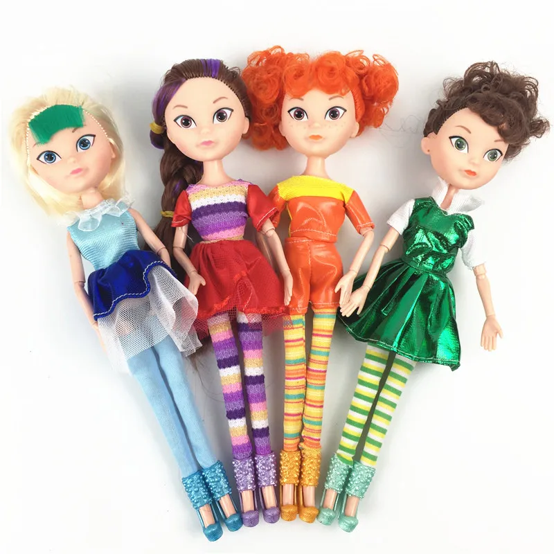 Кукла Фея 25 см 4 шт./лот игрушка принцесса Красивая маленькая девочка патрули ПВХ