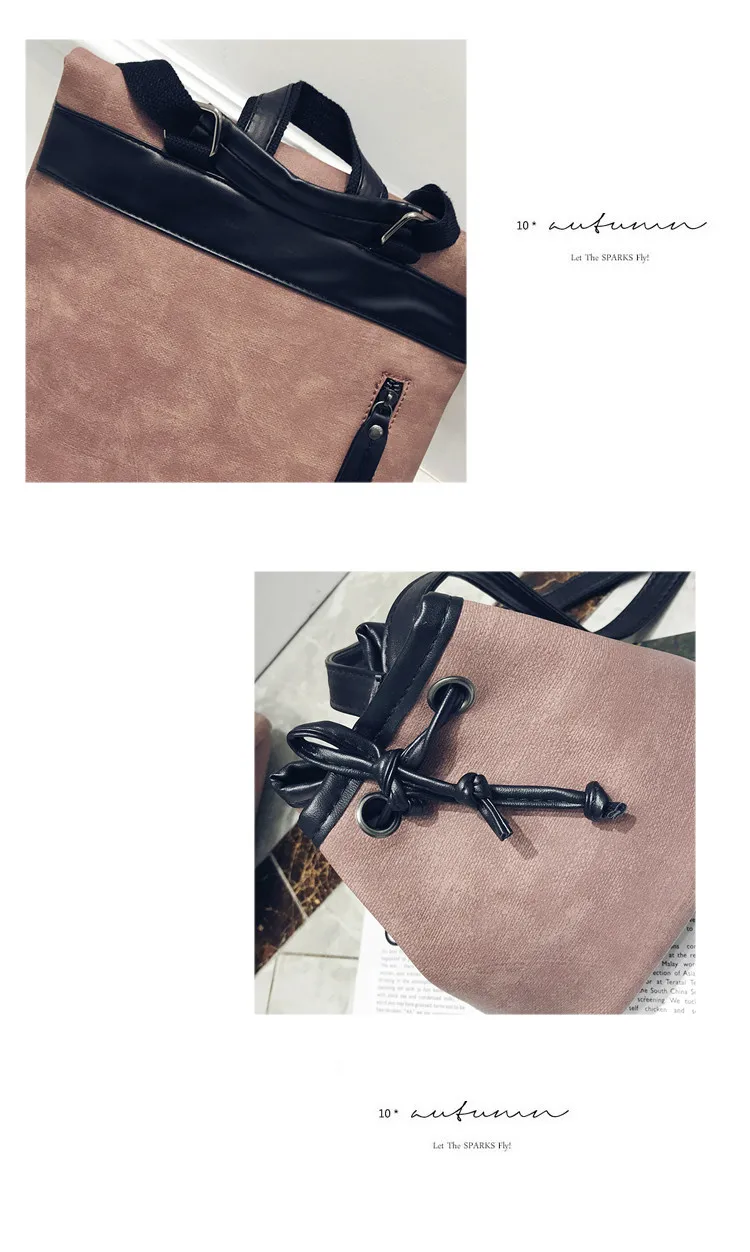 Винтажный Рюкзак Mochila для женщин, рюкзаки из искусственной кожи для девочек-подростков, женская школьная сумка на плечо, mochila mujer, розовый, черный