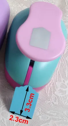 1pc Small Tag 1,"-3" Бирка "сделай сам" Удар Ремесло Дырокол eva пенопластовый перфоратор дети Скрап резчик бумаги; Скрапбукинг удары устройство для рельефного тиснения - Цвет: 1pc Small Tag