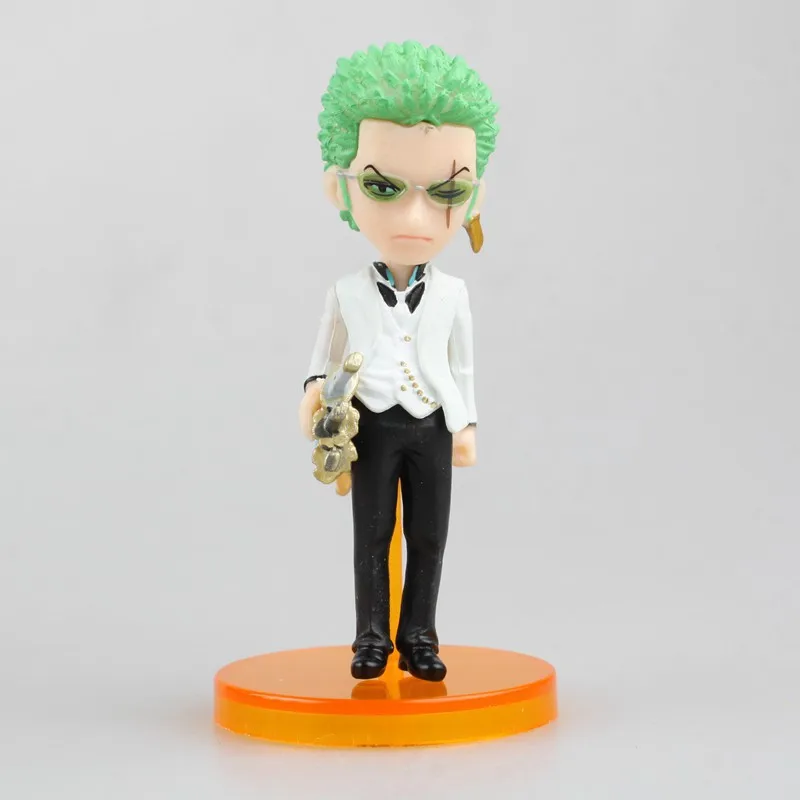 7 шт. серия WCF статуя комиксов аниме театральное издание одна штука Roronoa Zoro Nami Baccara