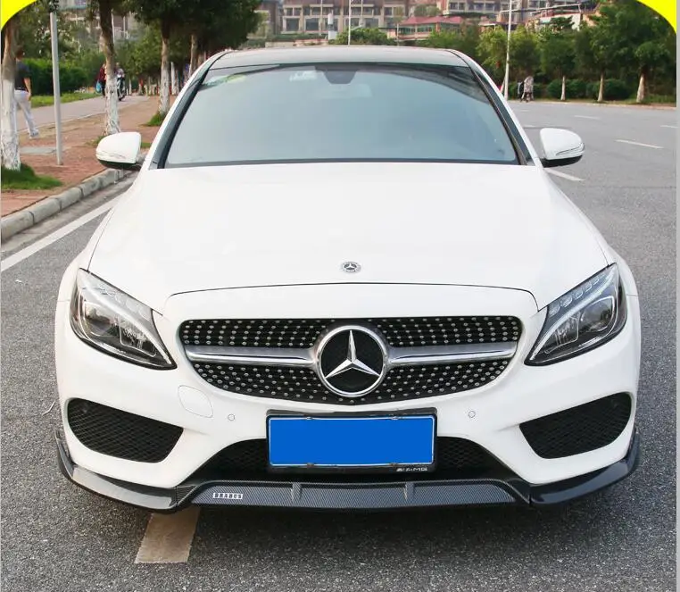 Для Mercedes-Benz GLC 200 передний бампер диффузор защитные бамперы для Benz GLC300 GLC400 набор бампер для тела перед задним спойлером