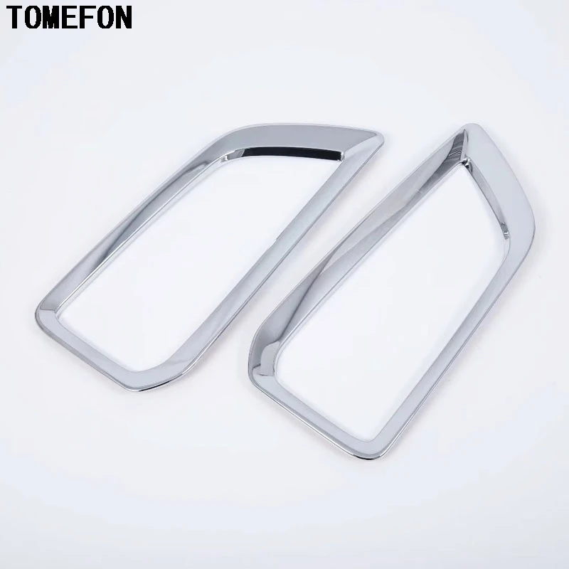 TOMEFON для hyundai Kona Encino ABS Хром Передняя противотуманная фара Накладка бампера Стайлинг отделка