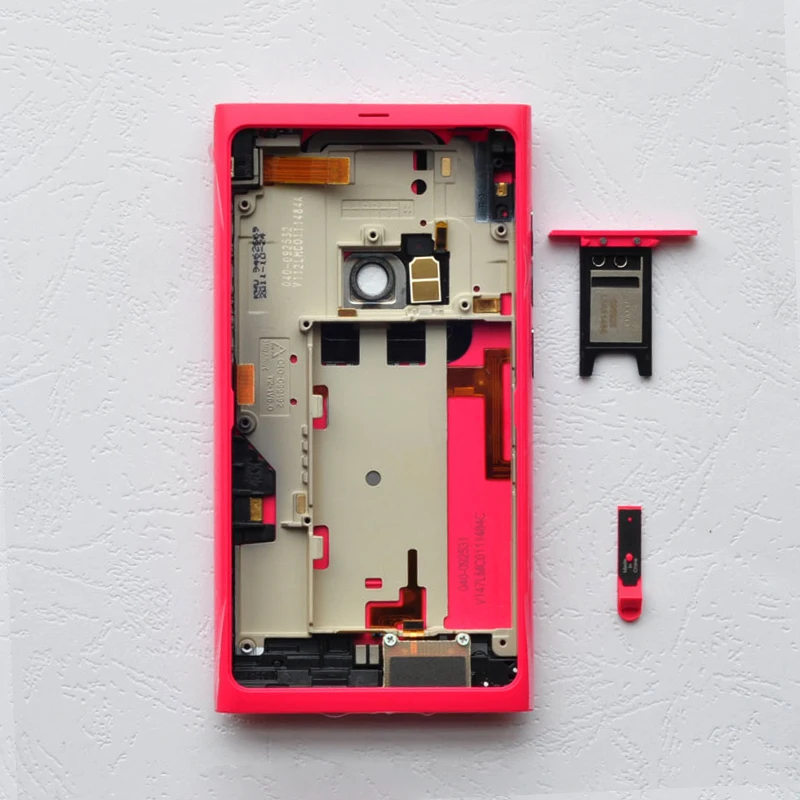 Задняя крышка аккумулятора ZUCZUG для Nokia N9 задняя с боковыми клавишами логотипом