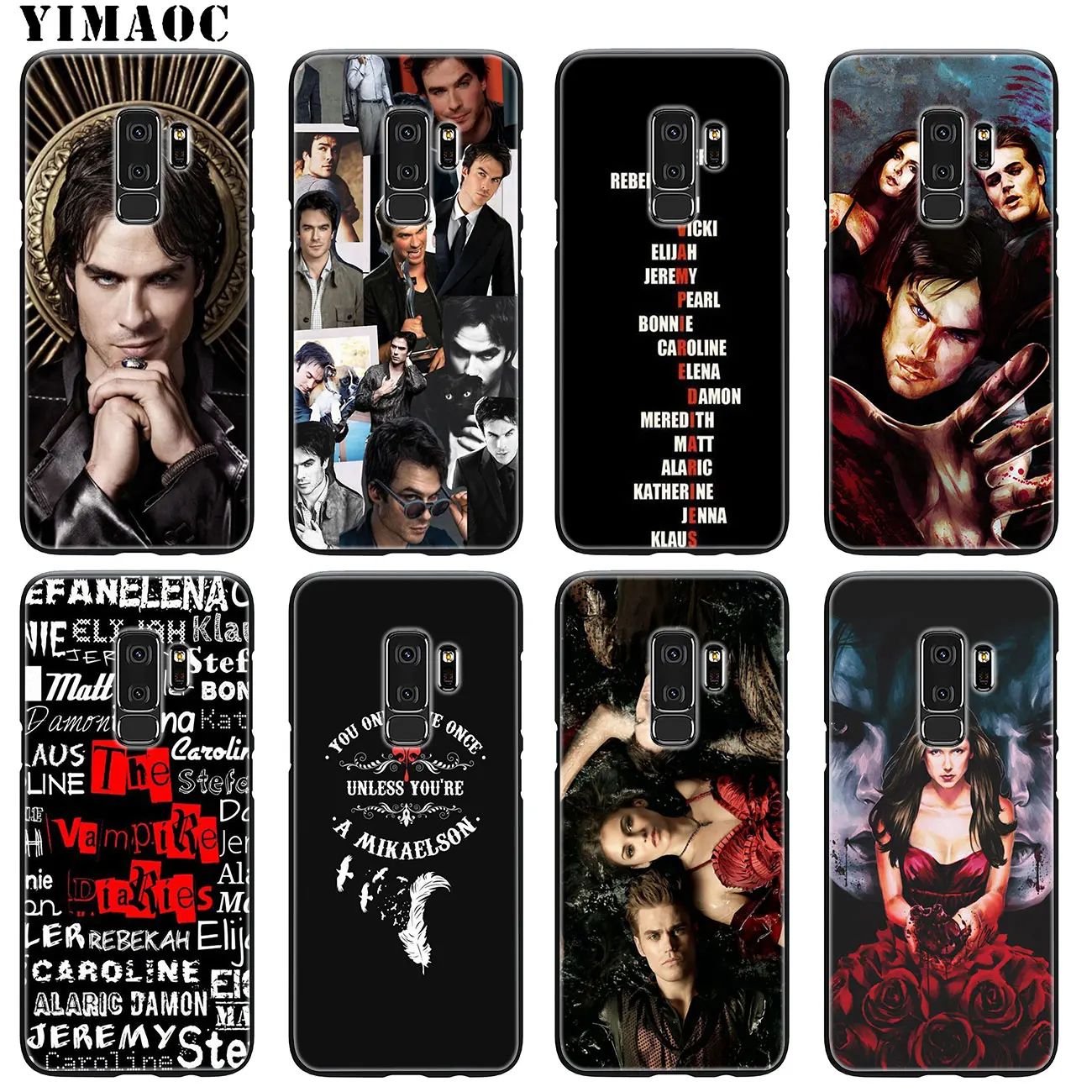 YIMAOC Дневники вампира Йен Сомерхолдер мягкий чехол для телефона Samsung Galaxy S20 Ultra S10
