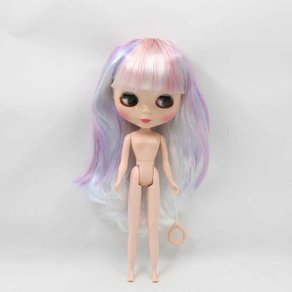 Продажа бесплатная доставка телесный цвет doll красочные волосы Blyth (BLWS 996) | Игрушки
