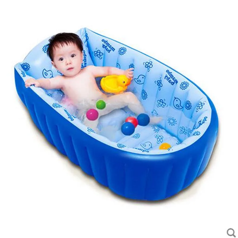 Mambobaby от 0 до 3 лет Детская утолщенная Ванна умывальник складная детская ванна, бассейн варианты портативный детский надувной бассейн
