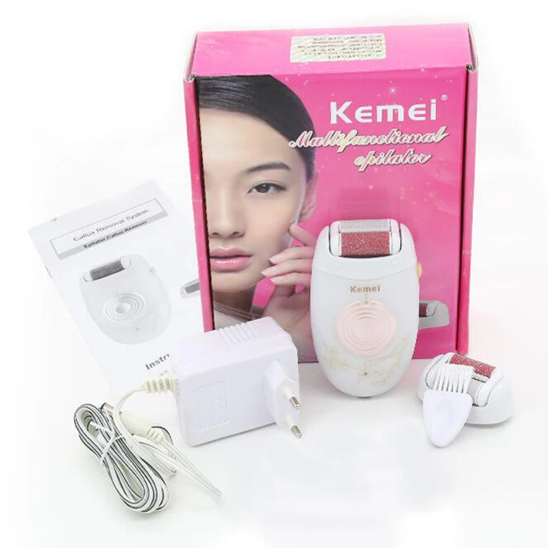 Kemei KM 3078 электронный файл ног перезаряжаемые электрический педикюр уход за