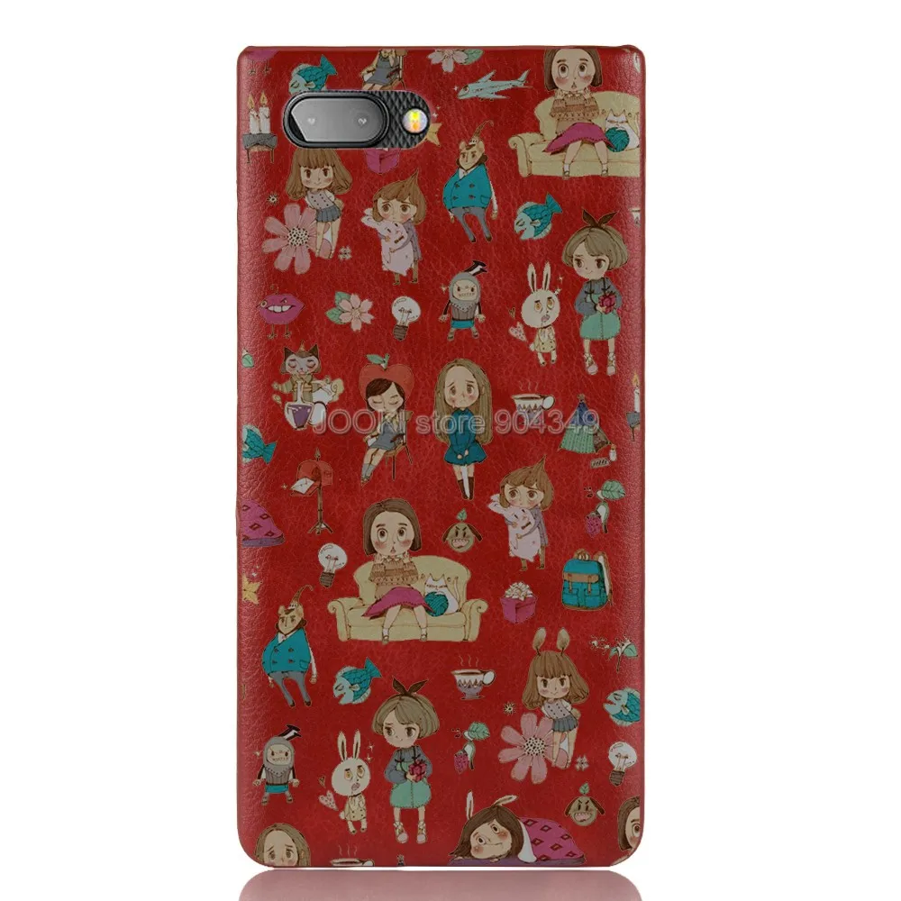 1pcs PU Back Case Чехол для BLACKBERRY KEY2 из 4,5 кожи, чехол из искусственной кожи чехол для задней крышки для BLACKBERRY KEY 2 KEYTWO KEY TWO BBF100 на заказ DIY Print - Цвет: 1pcs PU Back Case