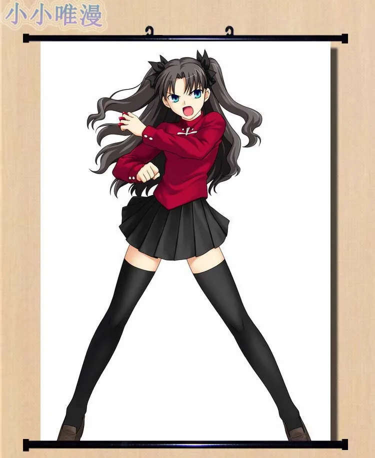 Декоративная японская картина Аниме игры Fate/Grand Order Fate/stay night Tohsaka Rin домашний Декор