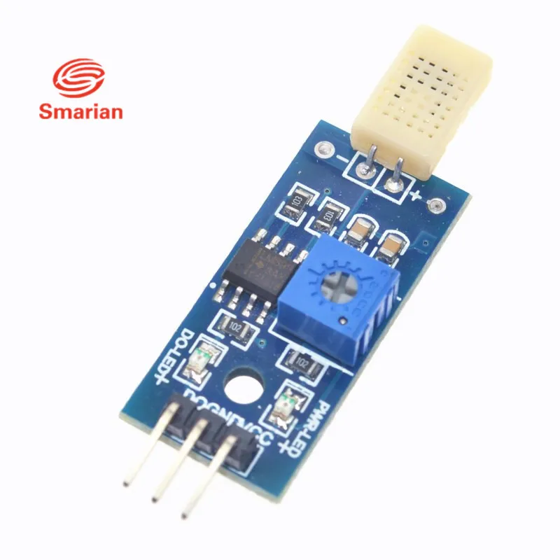 Smarian Официальный Новый HR202 модуль датчика обнаружения влажности DC 3 V-5V LM393 чип (3