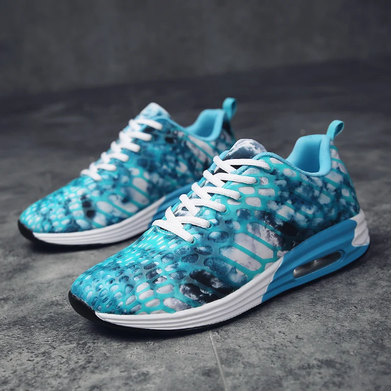 2018 Новинка Весна и лето Стильная мужская спортивная обувь для мужчин кроссовки